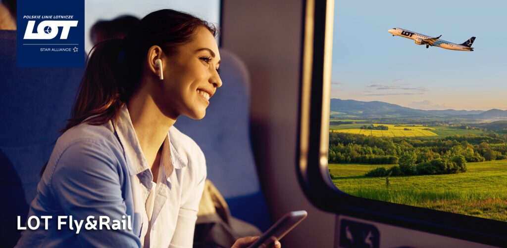 LOT Fly&Rail: Nowy sposób na podróżowanie łączące samolot i pociąg LOT Fly&Rail: Nowy sposób na podróżowanie łączące samolot i pociąg